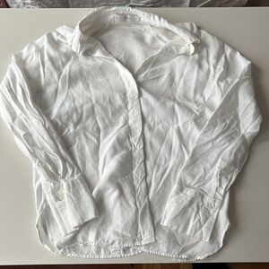 NWOT Mango Lyocell fluid shirt